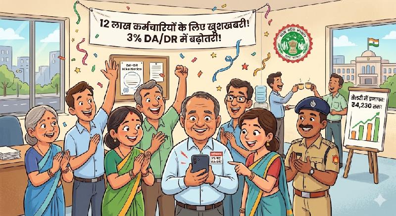 MP के 12 लाख कर्मचारियों के लिए बड़ी खबर: